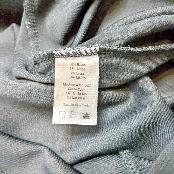 Hatch long sleeve maternity midi dress, black, small - Picture 7 of 8